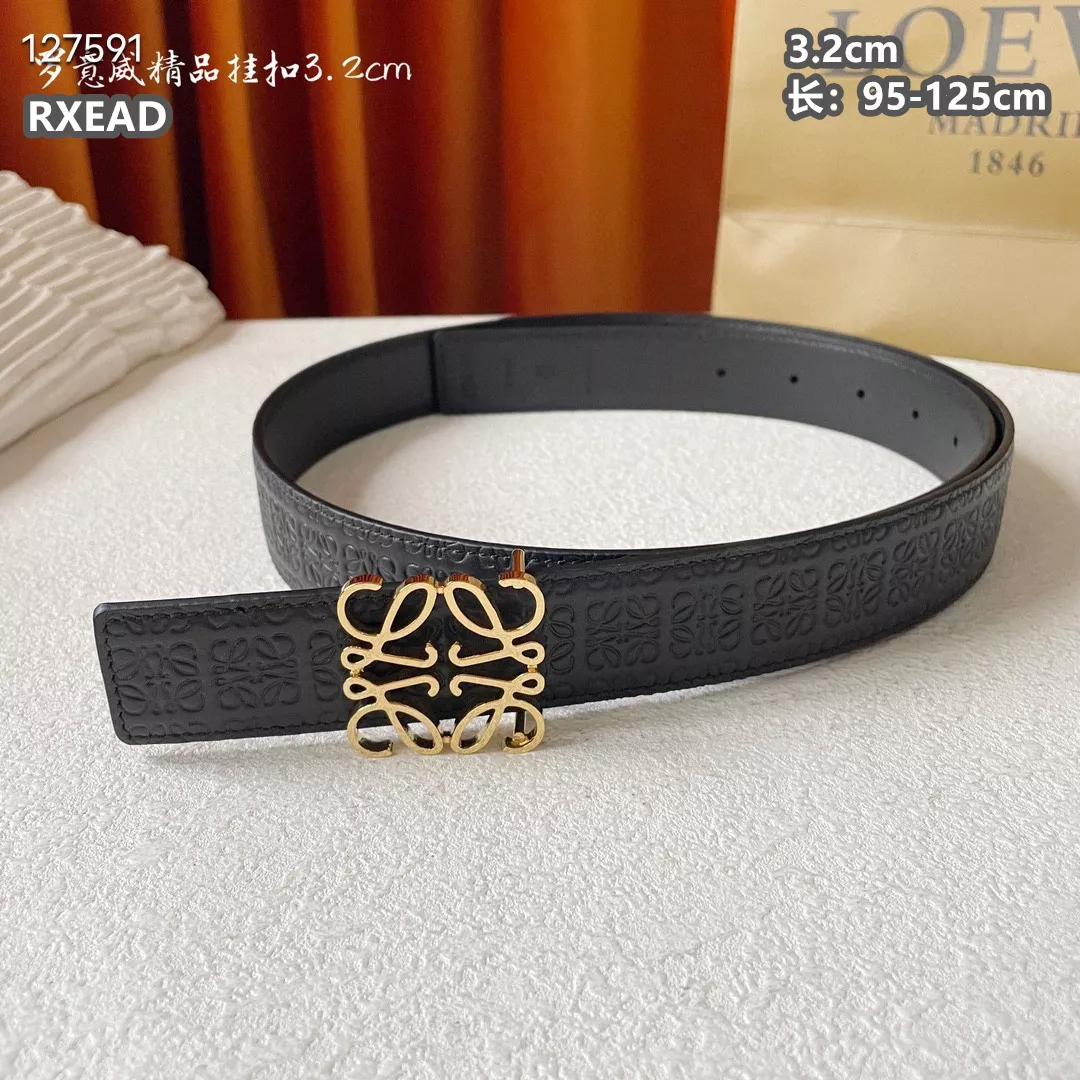Elegant 2121 LOEWE AAA Quality Belts For Unisex