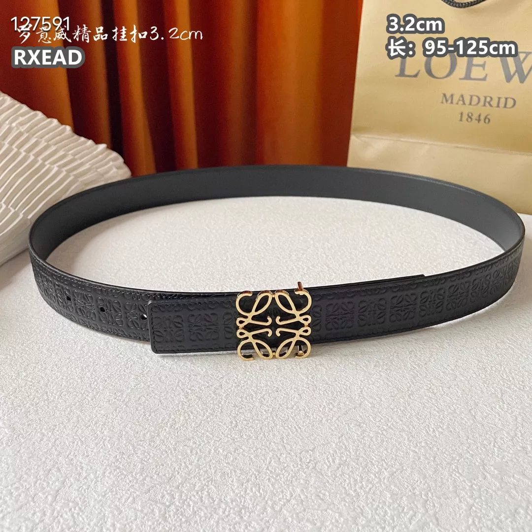 Elegant 2121 LOEWE AAA Quality Belts For Unisex