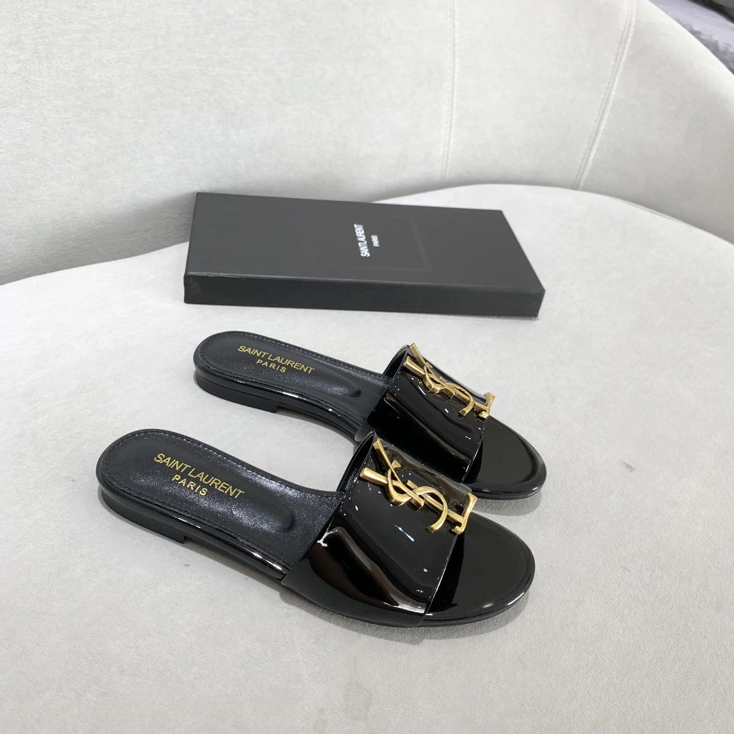 Elegant 2161 Yves Saint Laurent YSL Slippers For Women