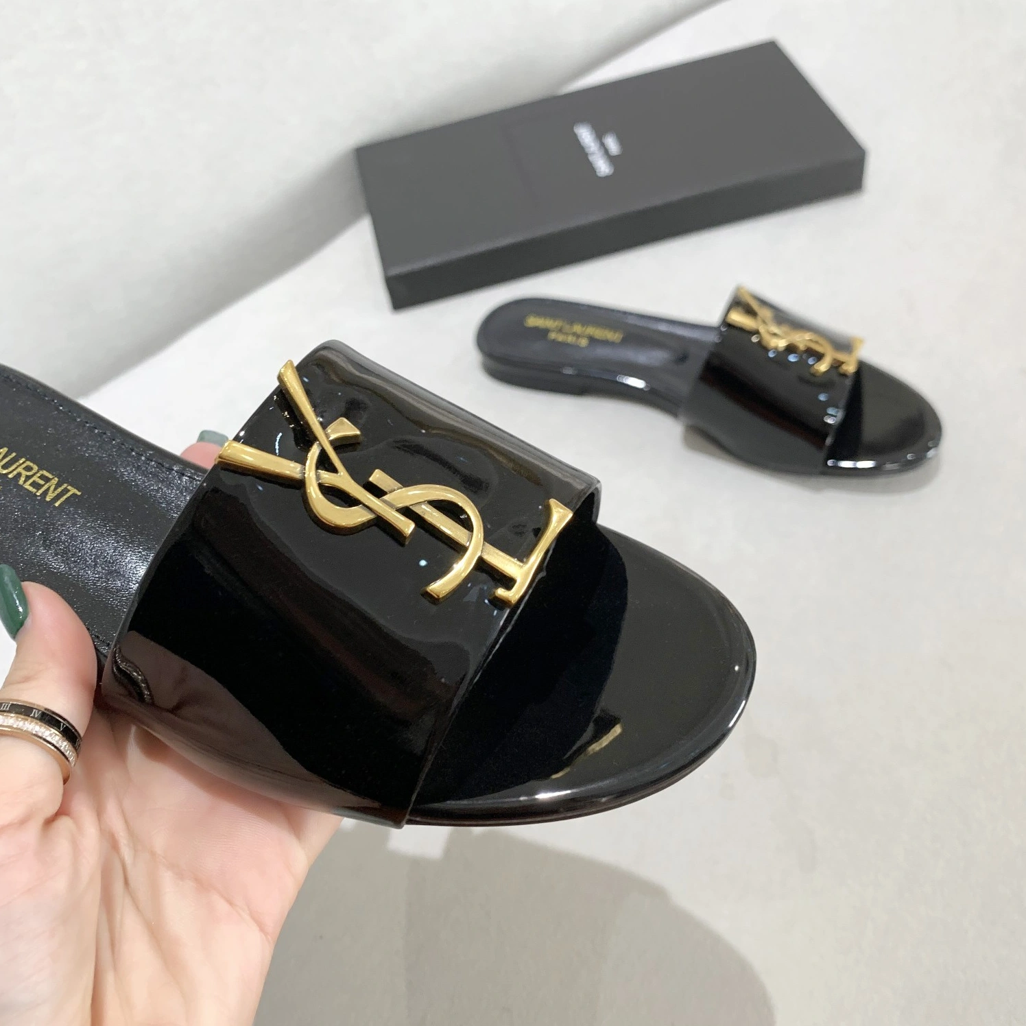 Elegant 2161 Yves Saint Laurent YSL Slippers For Women