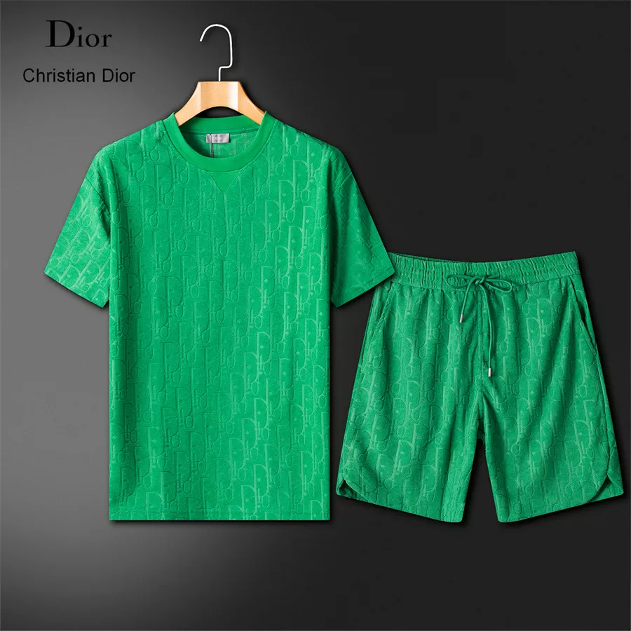 Elegant 2274 Christian Dior Tracksuits Short Sleeved For Unisex