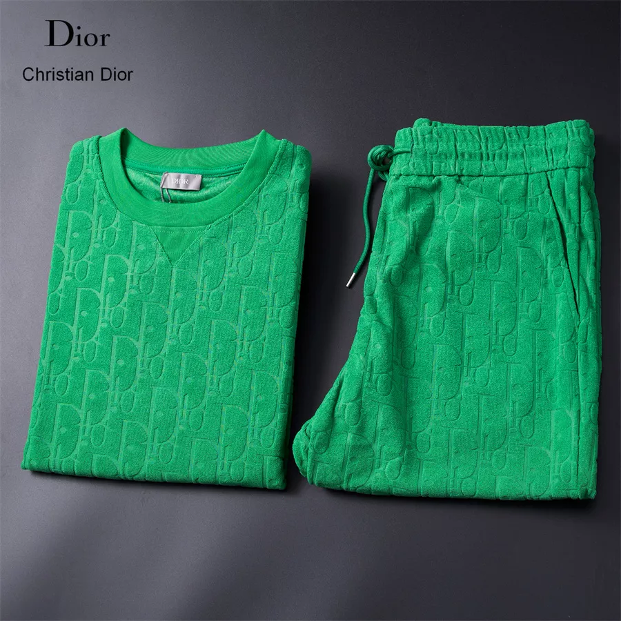 Elegant 2274 Christian Dior Tracksuits Short Sleeved For Unisex