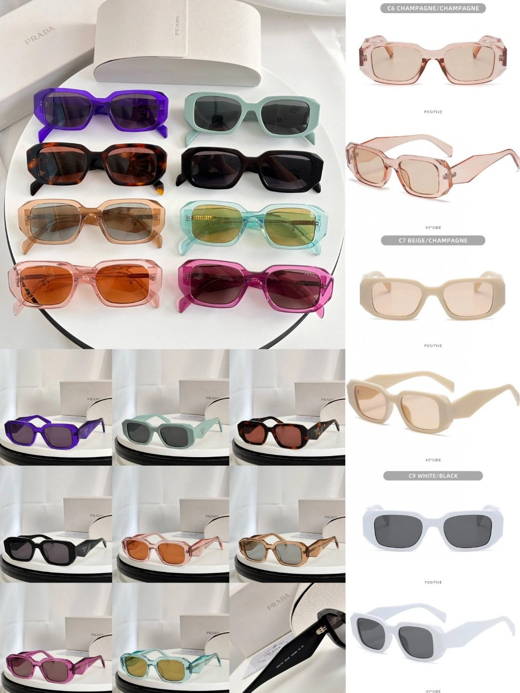 Elegant 270 Prada AAA Quality Sunglasses