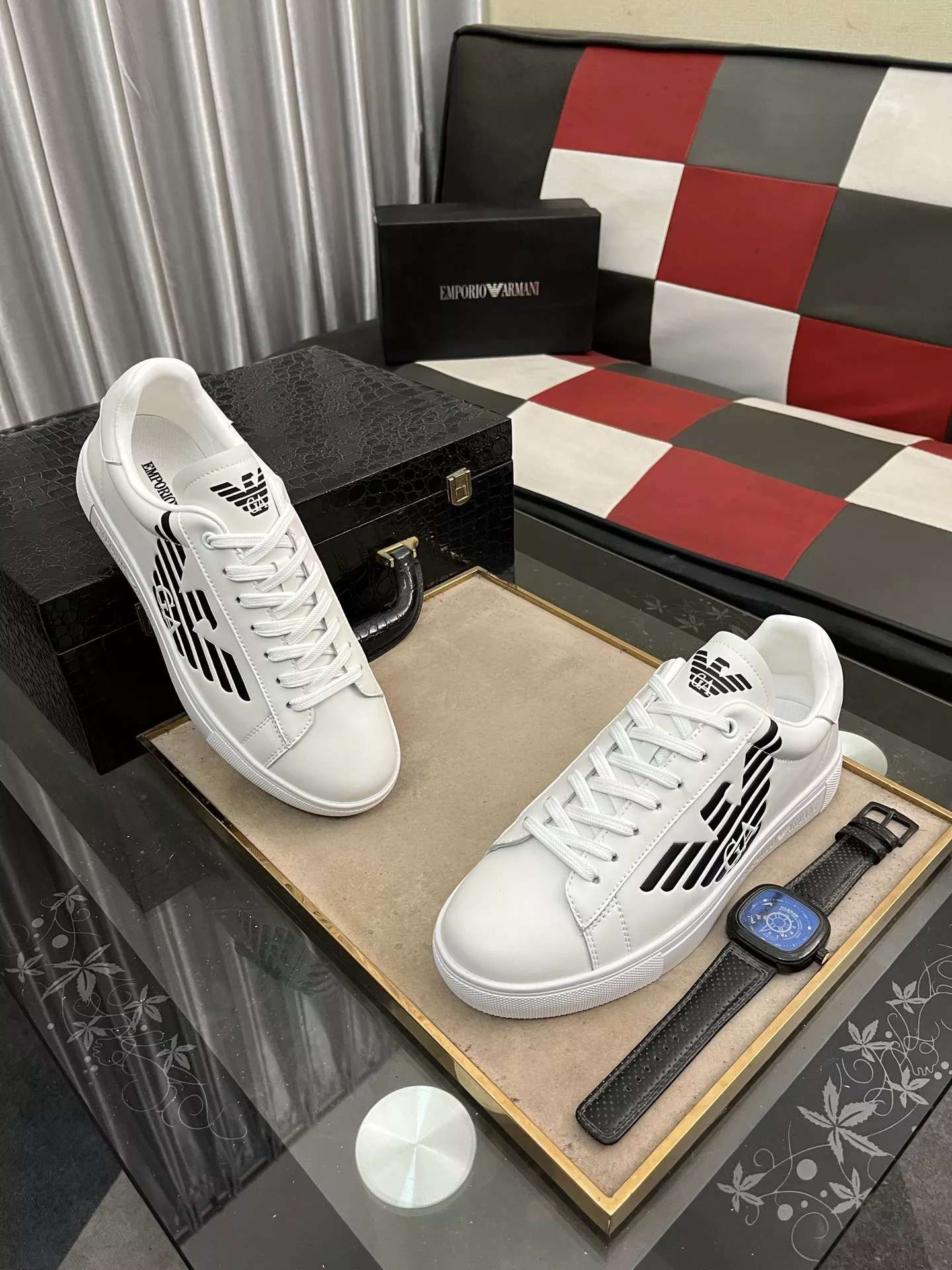 Elegant 286 Armani Casual Shoes For Men