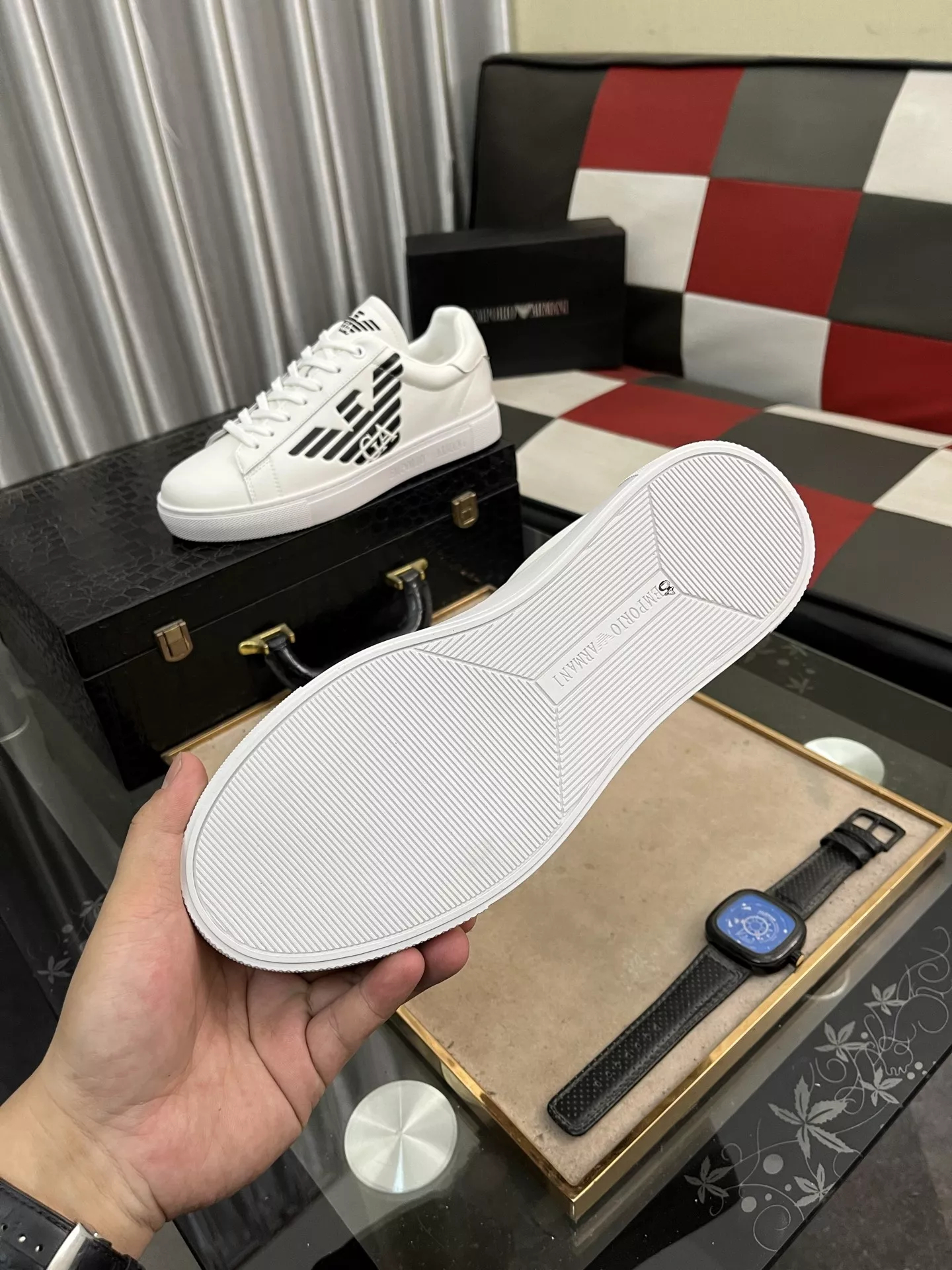 Elegant 286 Armani Casual Shoes For Men