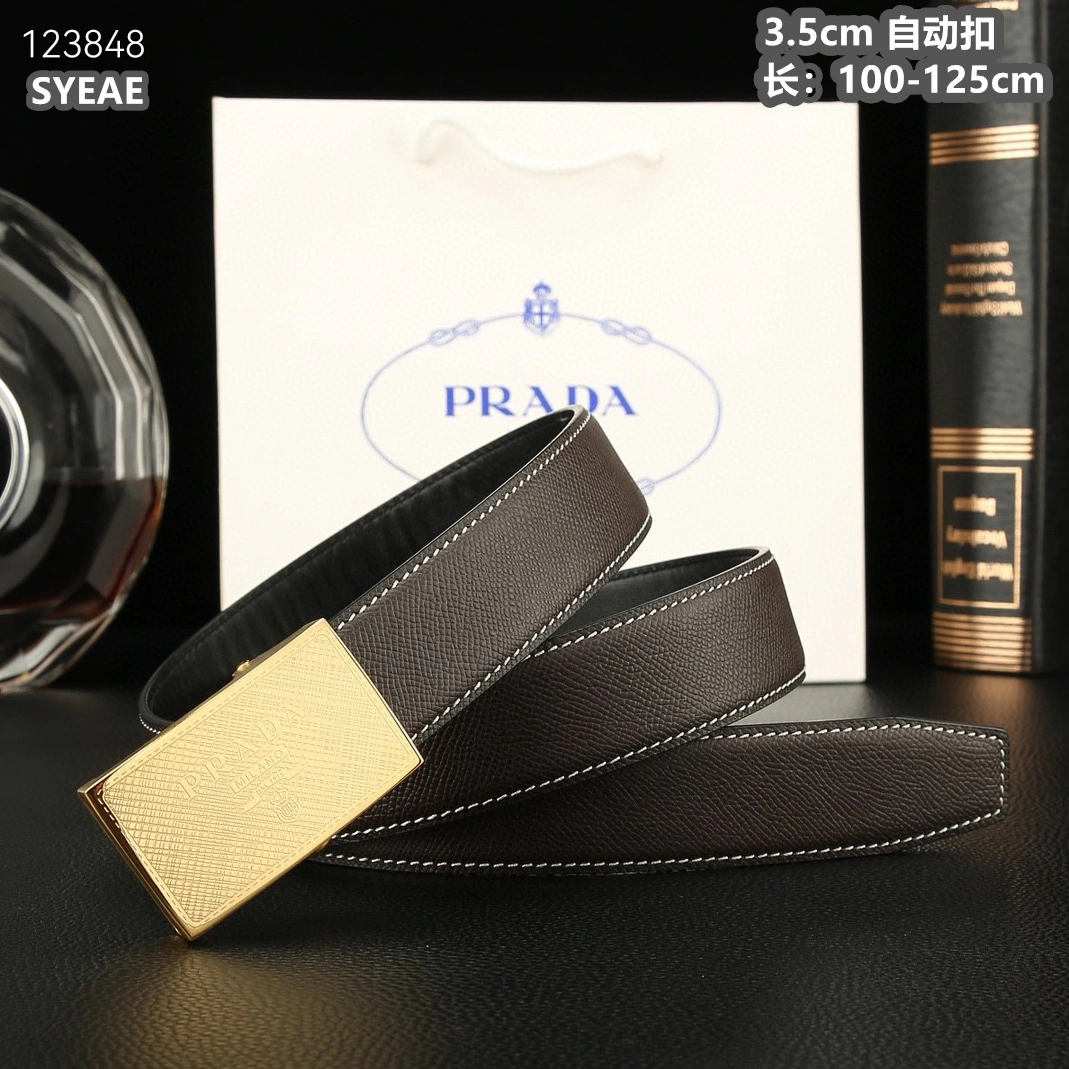 Elegant 2969 Prada AAA Quality Belts For Men