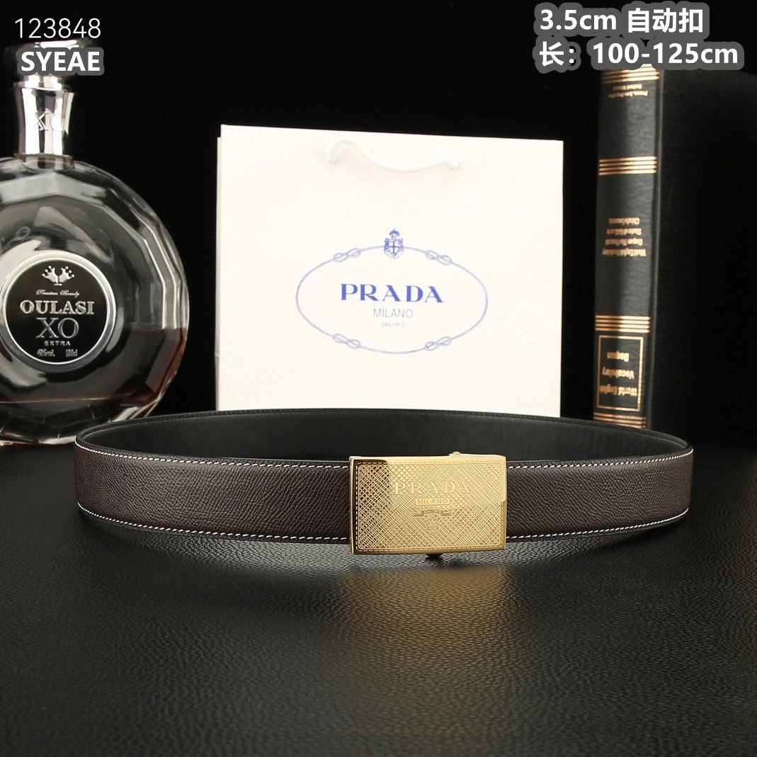 Elegant 2969 Prada AAA Quality Belts For Men