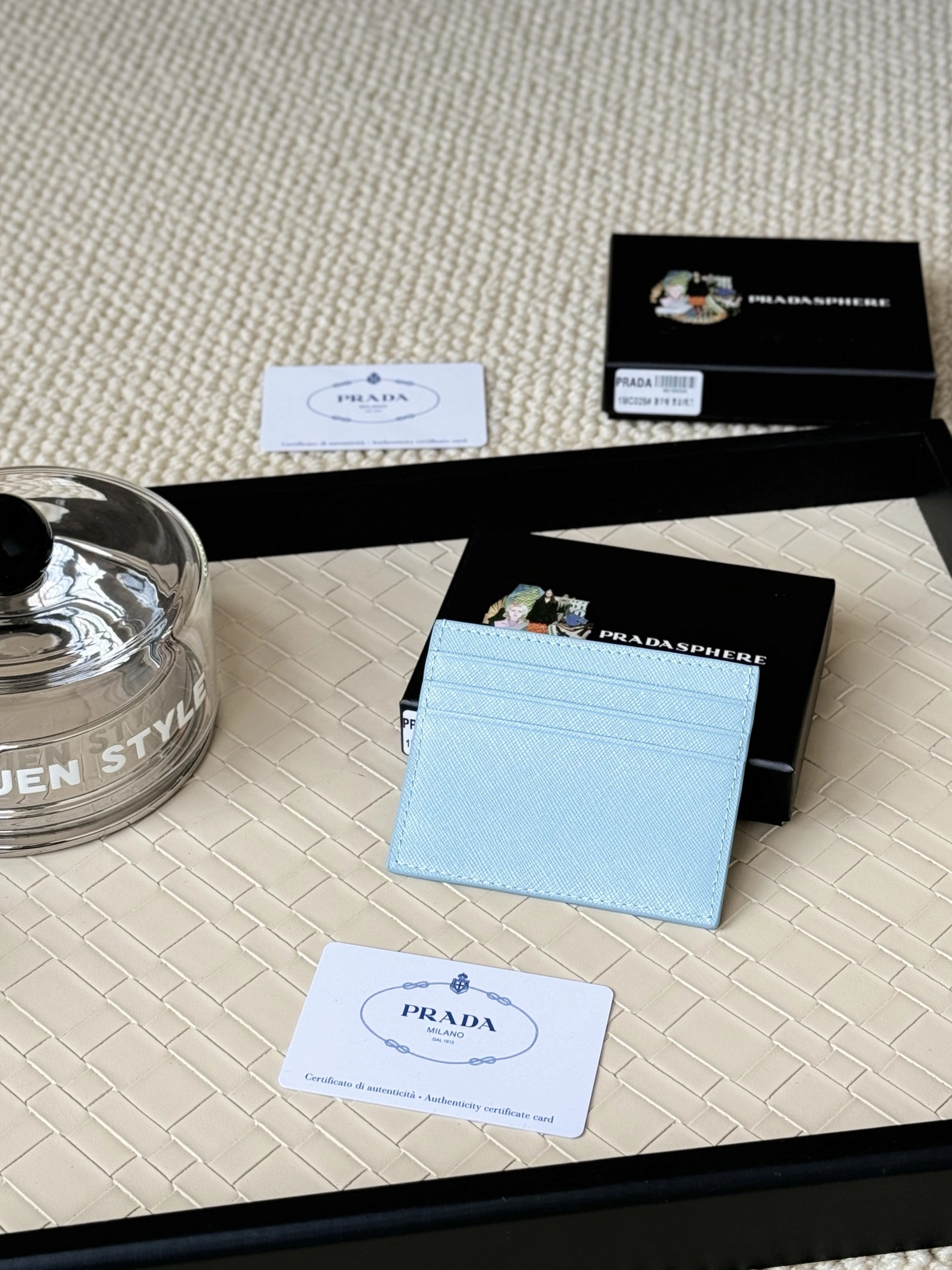 Elegant 3051 Prada Card Case
