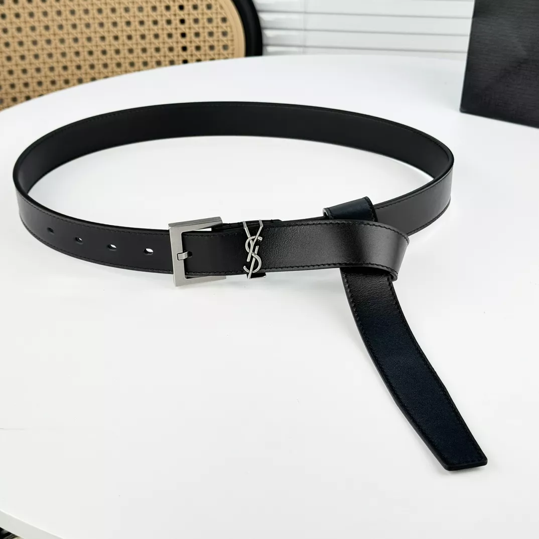 Elegant 3486 Yves Saint Laurent AAA Quality Belts In 3.0cm For Women