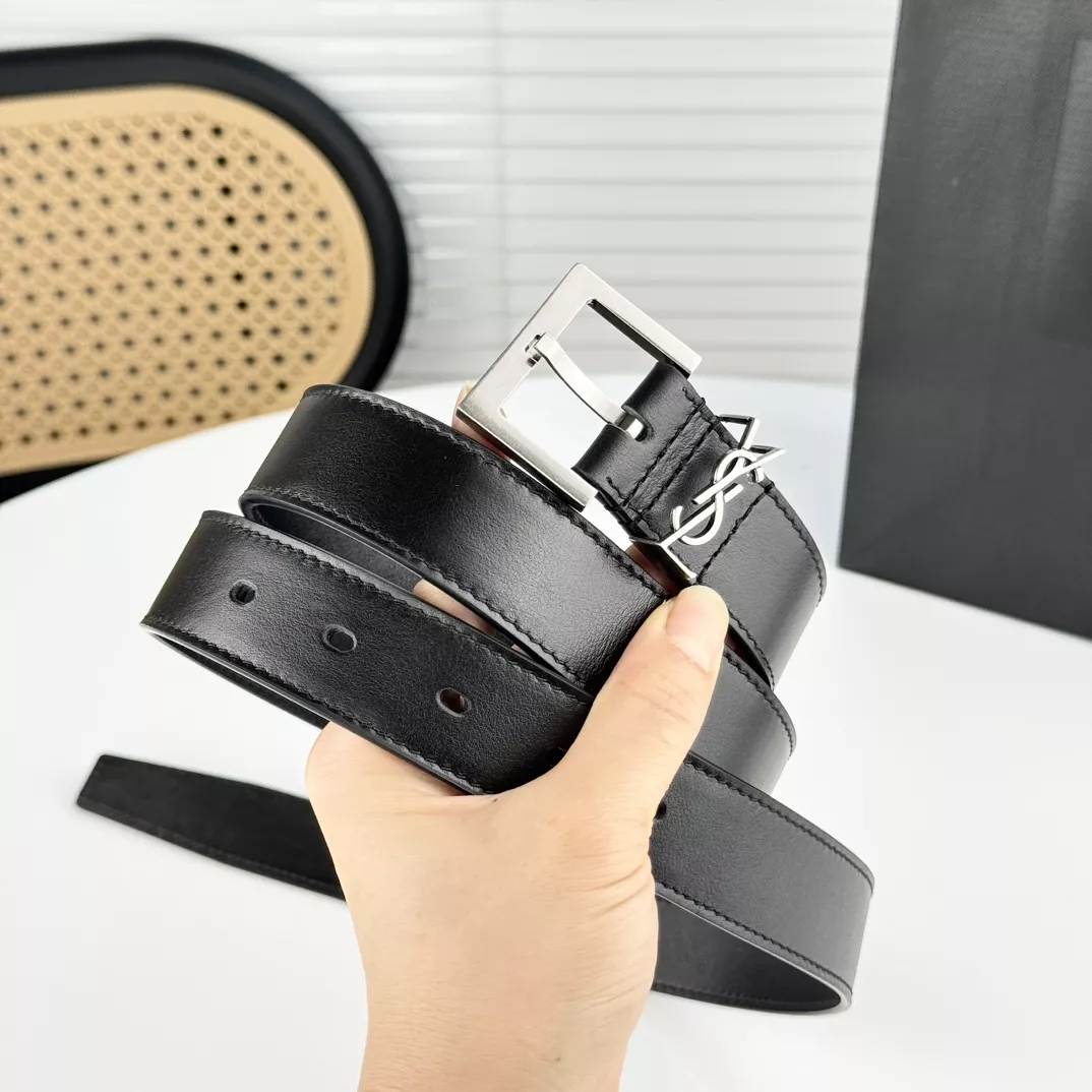 Elegant 3486 Yves Saint Laurent AAA Quality Belts In 3.0cm For Women