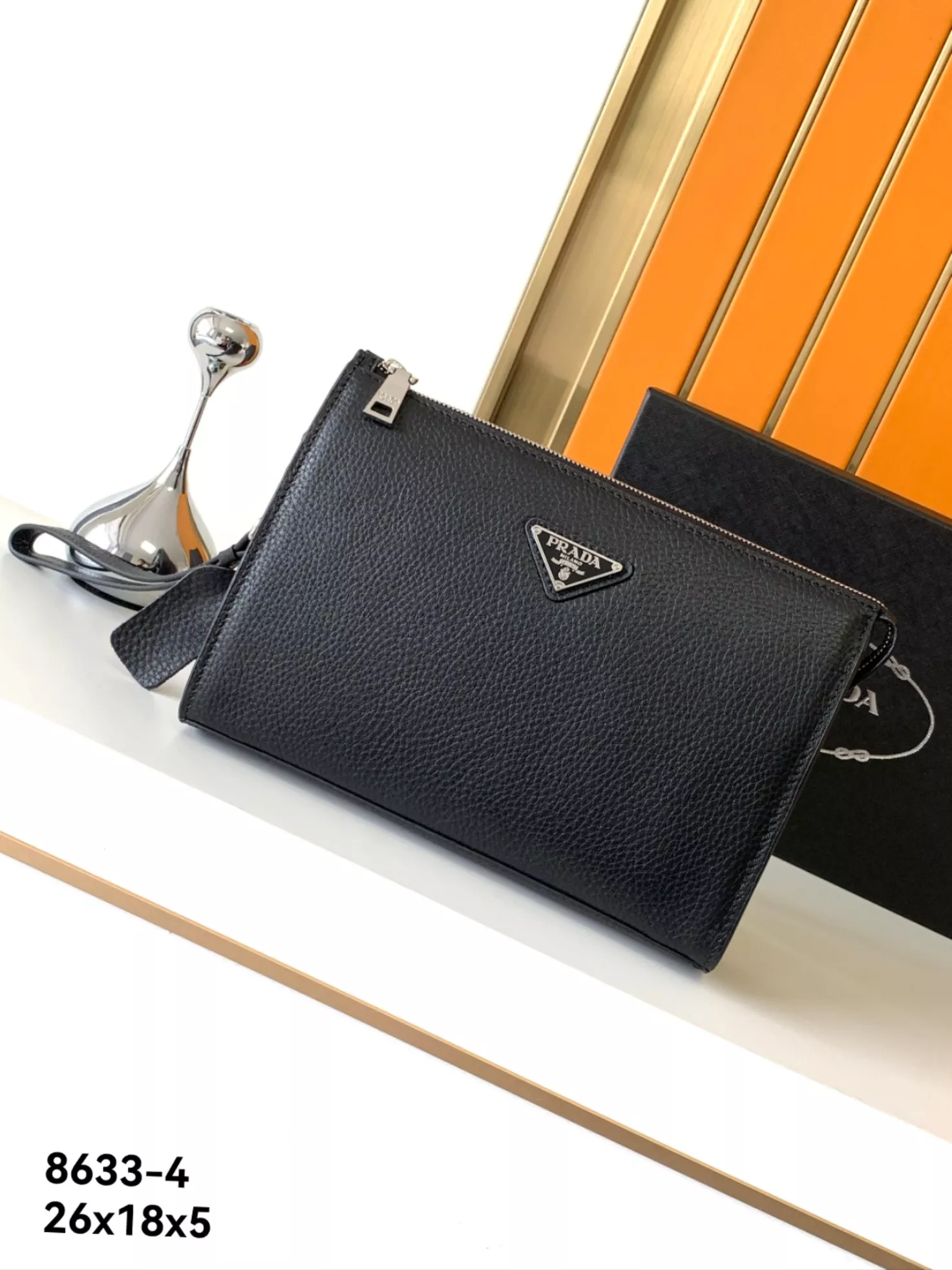 Elegant 3588 Prada AAA Man Wallets