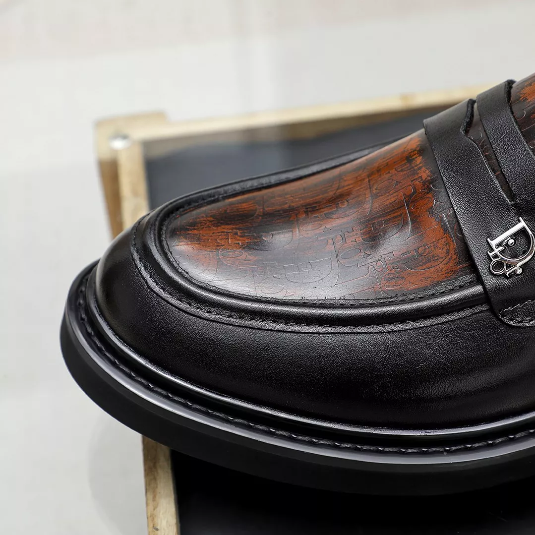 Elegant 4001 Christian Dior Leather Shoes For Men