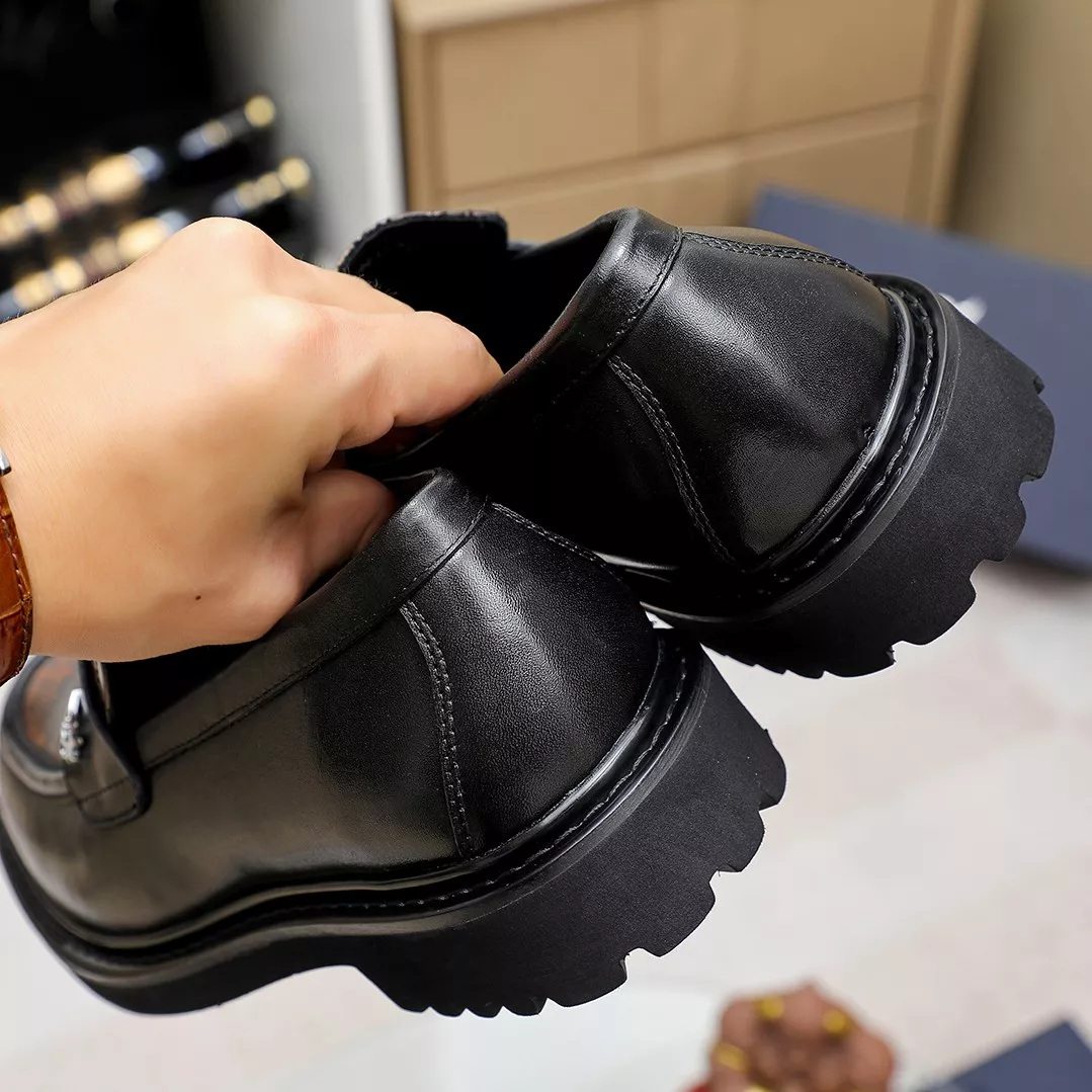 Elegant 4001 Christian Dior Leather Shoes For Men
