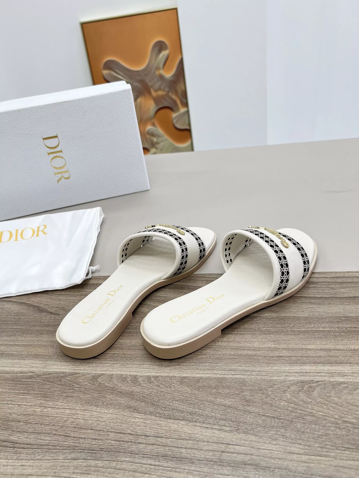 Elegant 4108 Christian Dior Slippers For Women