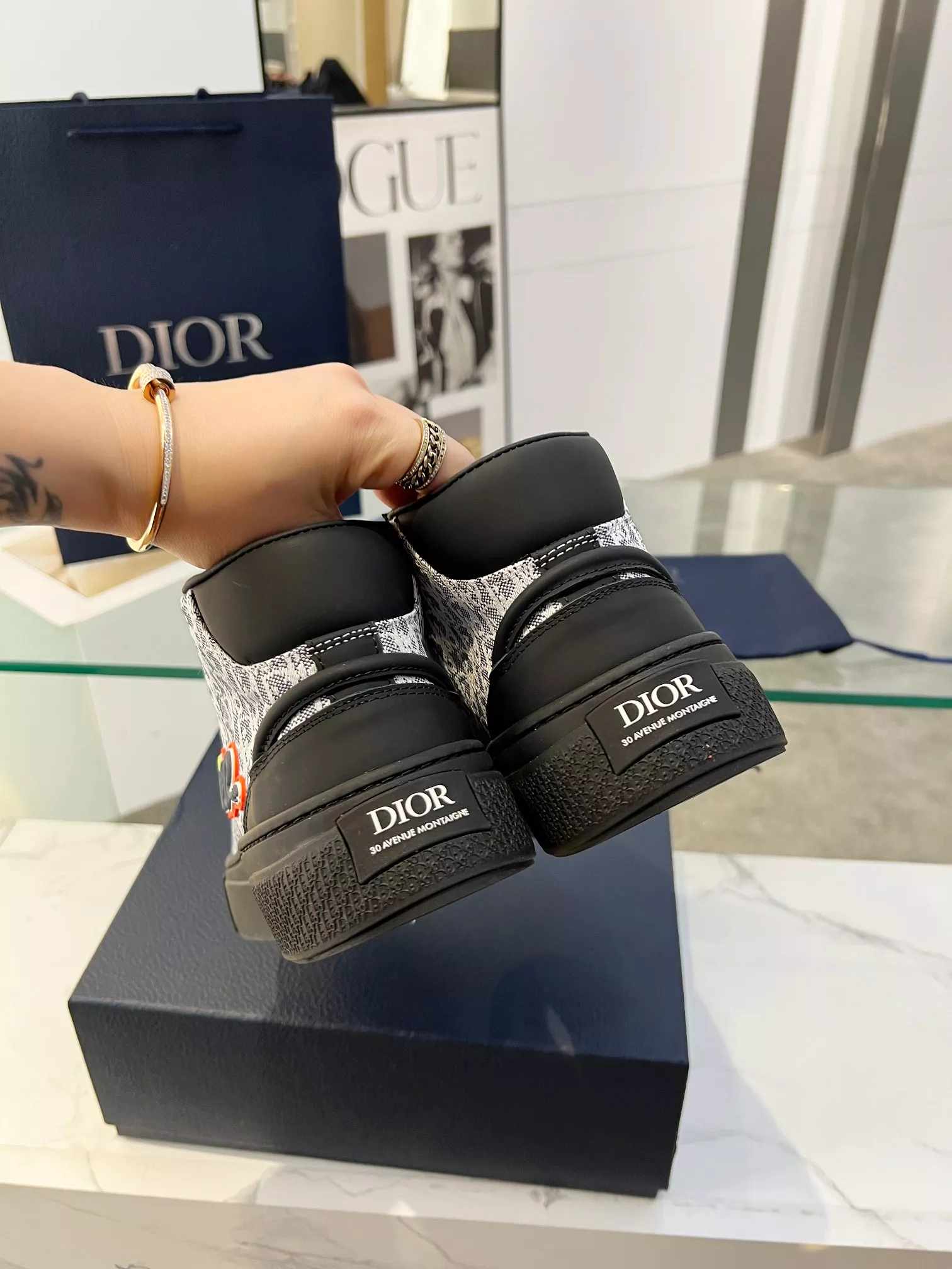 Elegant 4257 Christian Dior High Top Shoes For Women