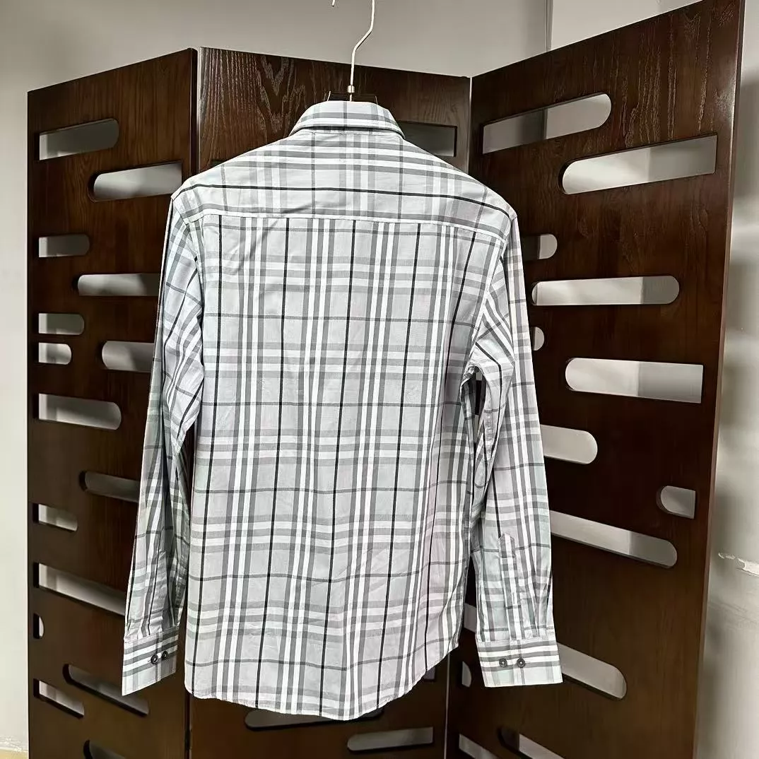Elegant 4844 Burberry Shirts Long Sleeved For Men
