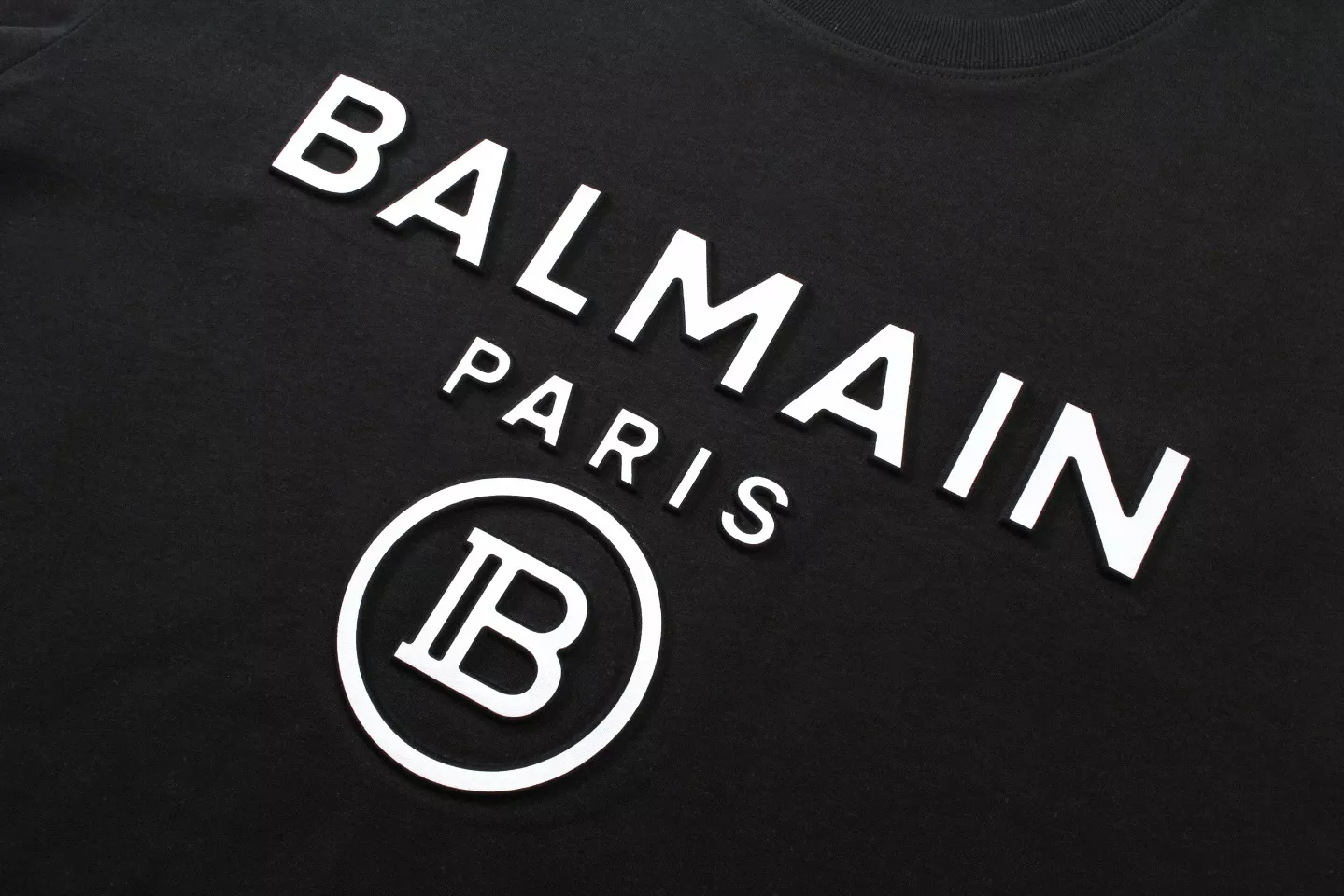 Elegant 4916 Balmain T-Shirts Short Sleeved For Unisex