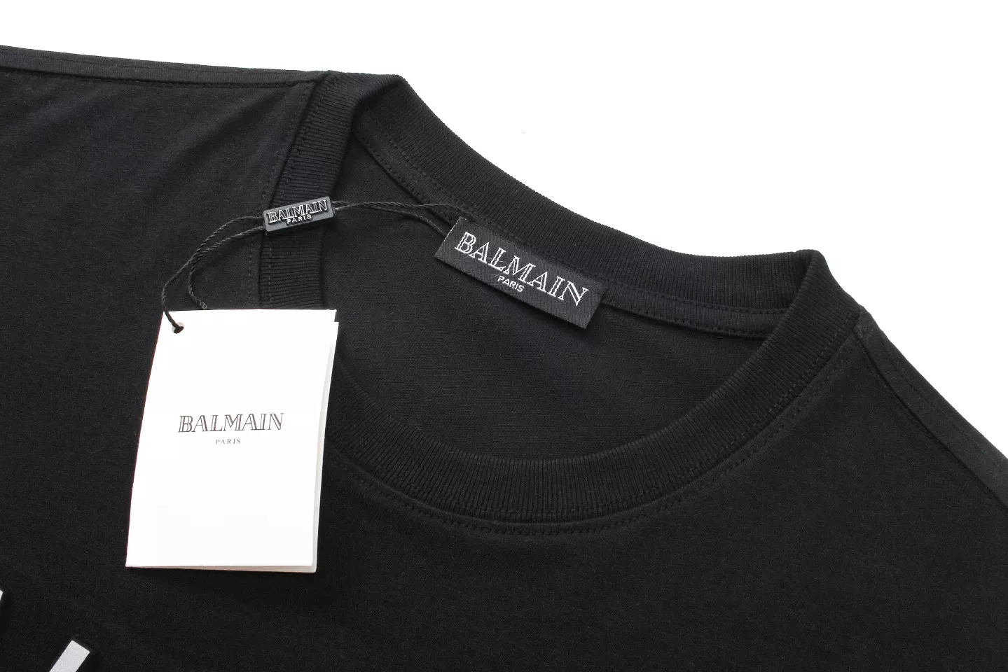 Elegant 4916 Balmain T-Shirts Short Sleeved For Unisex