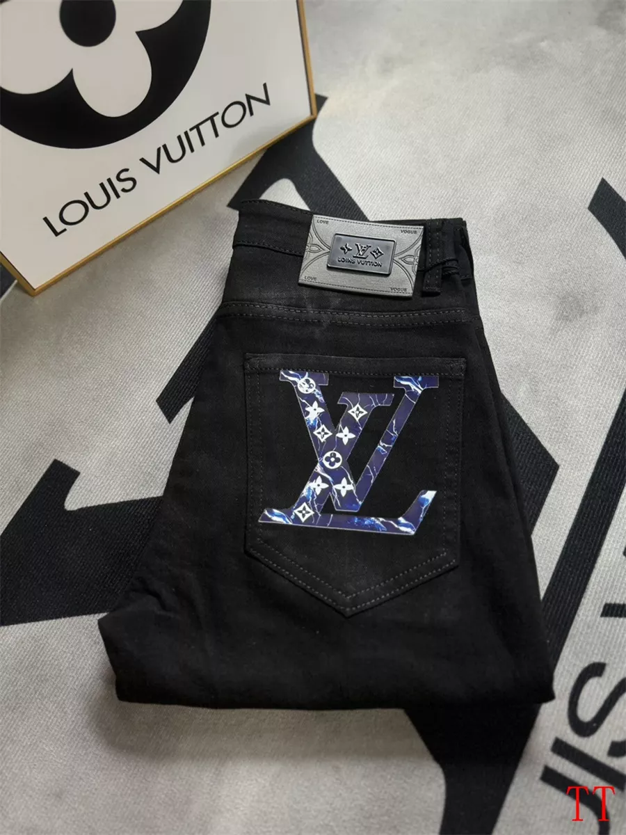 Elegant 4952 Louis Vuitton LV Jeans For Men