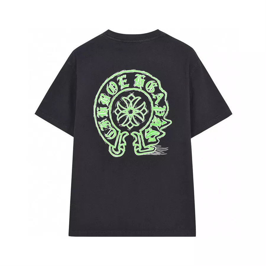 Elegant 5158 Chrome Hearts T-Shirts Short Sleeved For Unisex