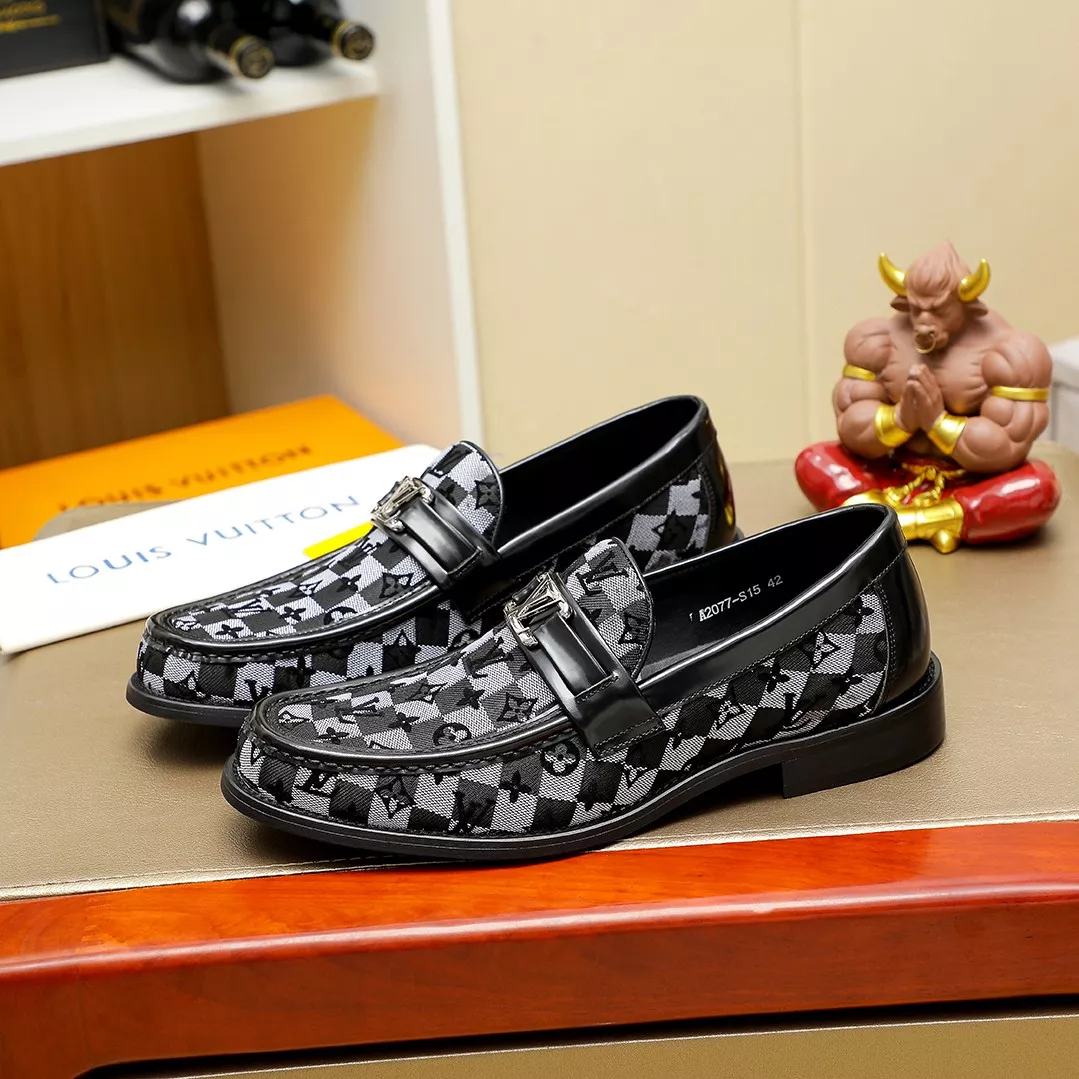 Elegant 5302 Louis Vuitton LV Oxfords Shoes For Men