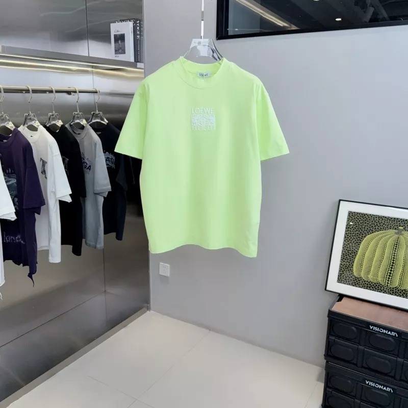 Elegant 5479 LOEWE T-Shirts Short Sleeved For Unisex