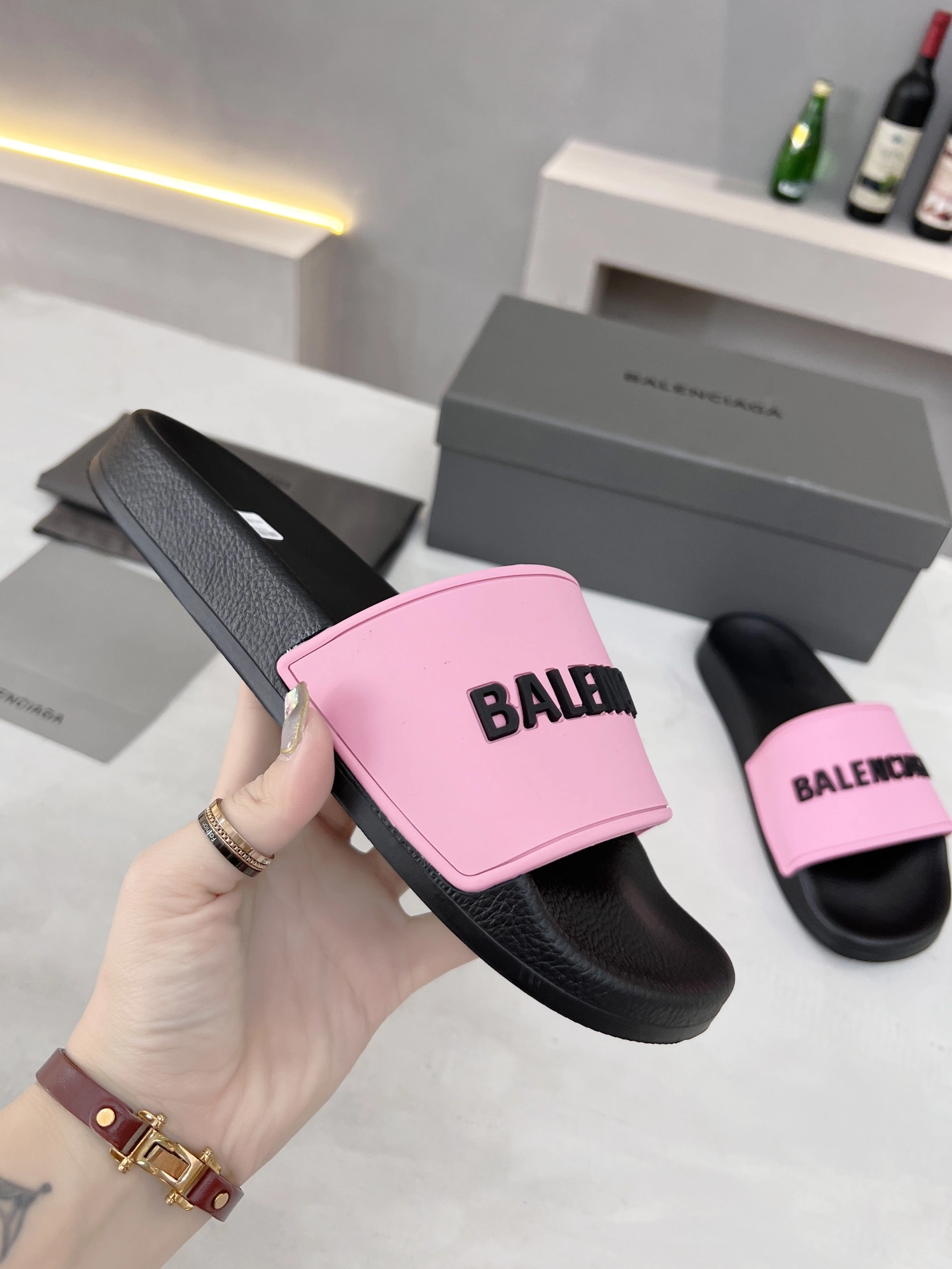Elegant 5491 Balenciaga Slippers For Men
