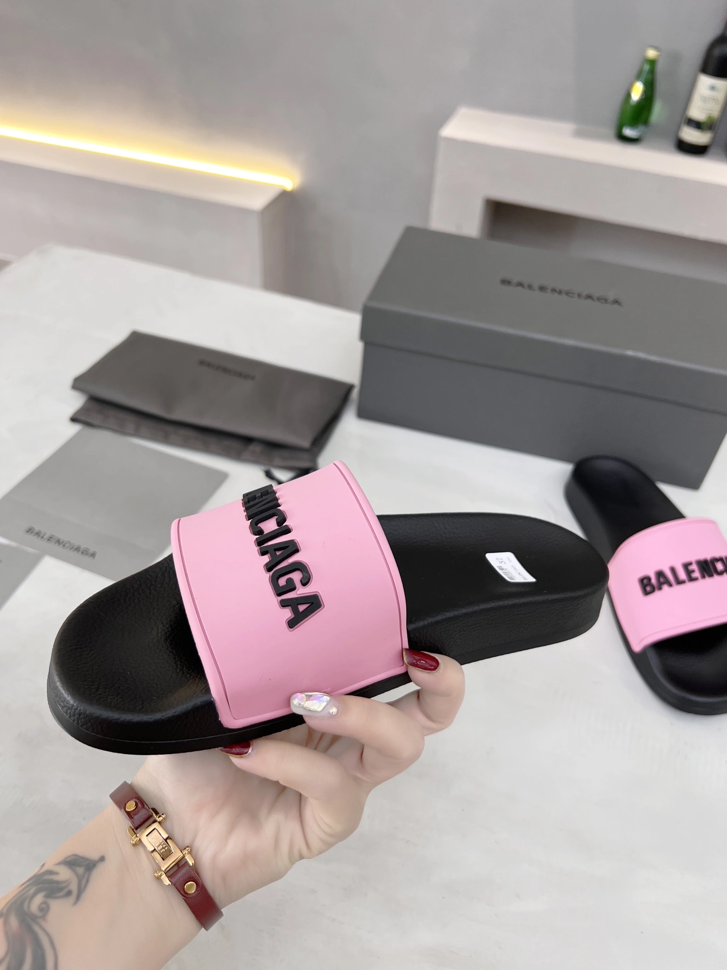 Elegant 5491 Balenciaga Slippers For Men