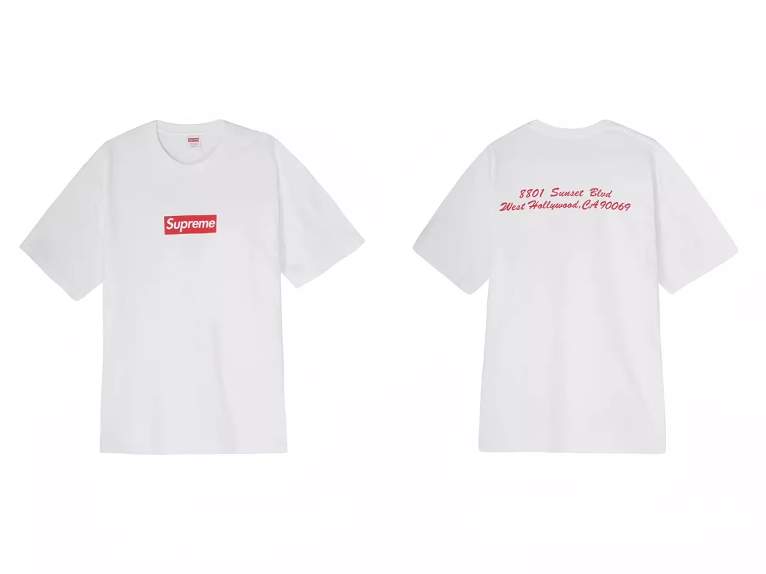 Elegant 5835 Supreme T-Shirts Short Sleeved For Unisex