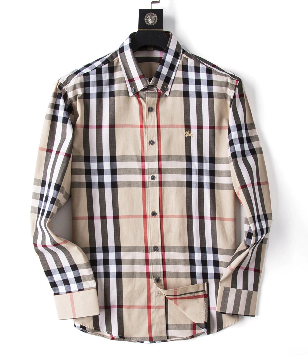 Elegant 6066 Burberry Shirts Long Sleeved For Men