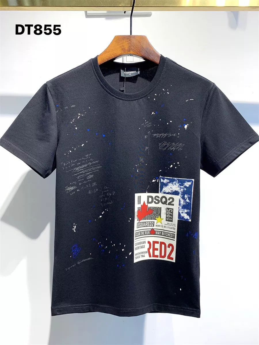 Elegant 6405 Dsquared T-Shirts Short Sleeved For Men