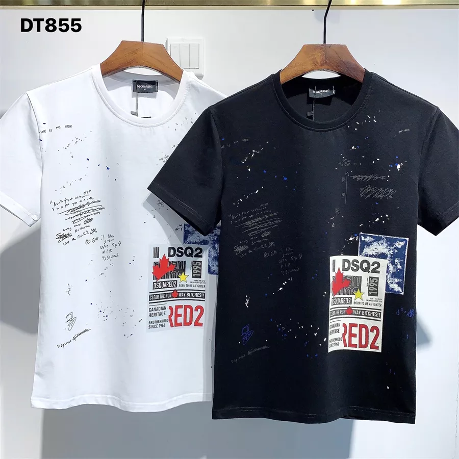 Elegant 6405 Dsquared T-Shirts Short Sleeved For Men