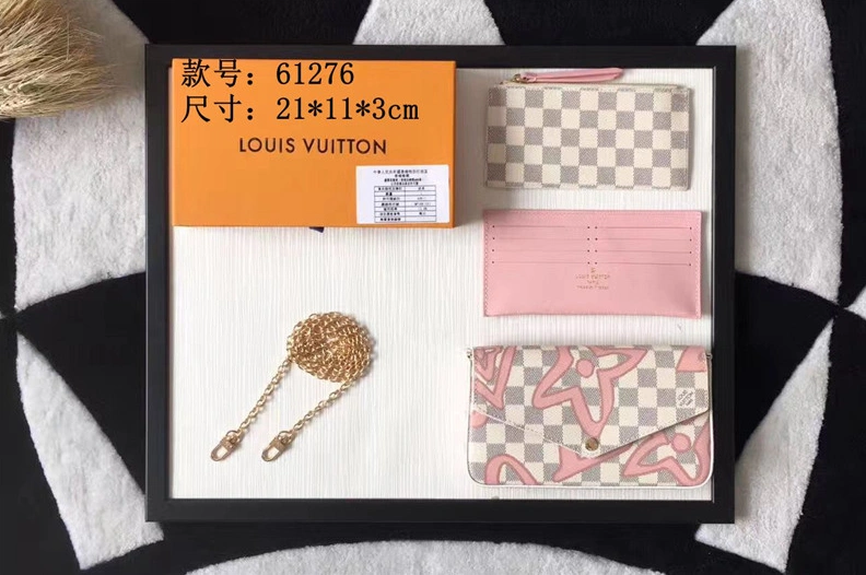 Elegant 6408 Louis Vuitton LV AAA Quality Wallets