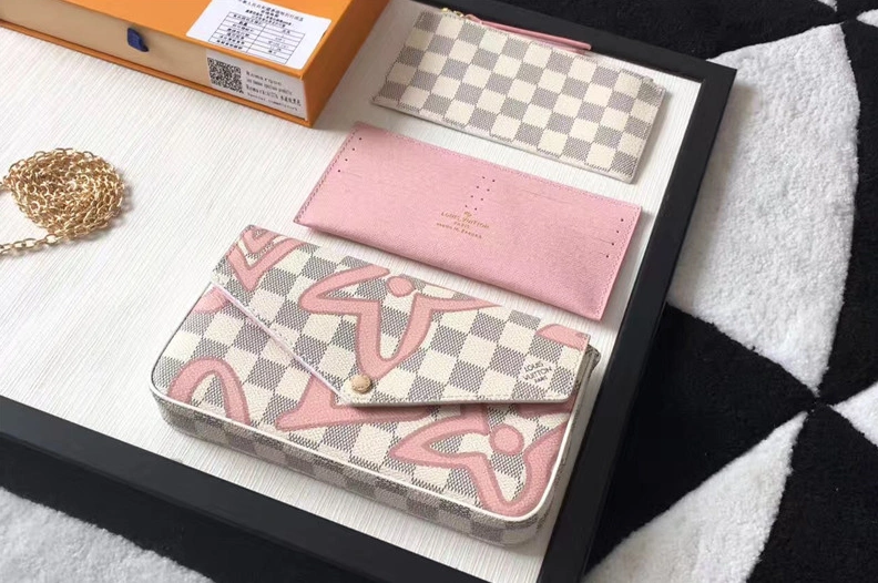 Elegant 6408 Louis Vuitton LV AAA Quality Wallets