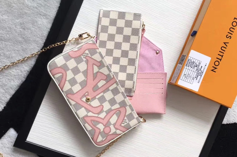 Elegant 6408 Louis Vuitton LV AAA Quality Wallets