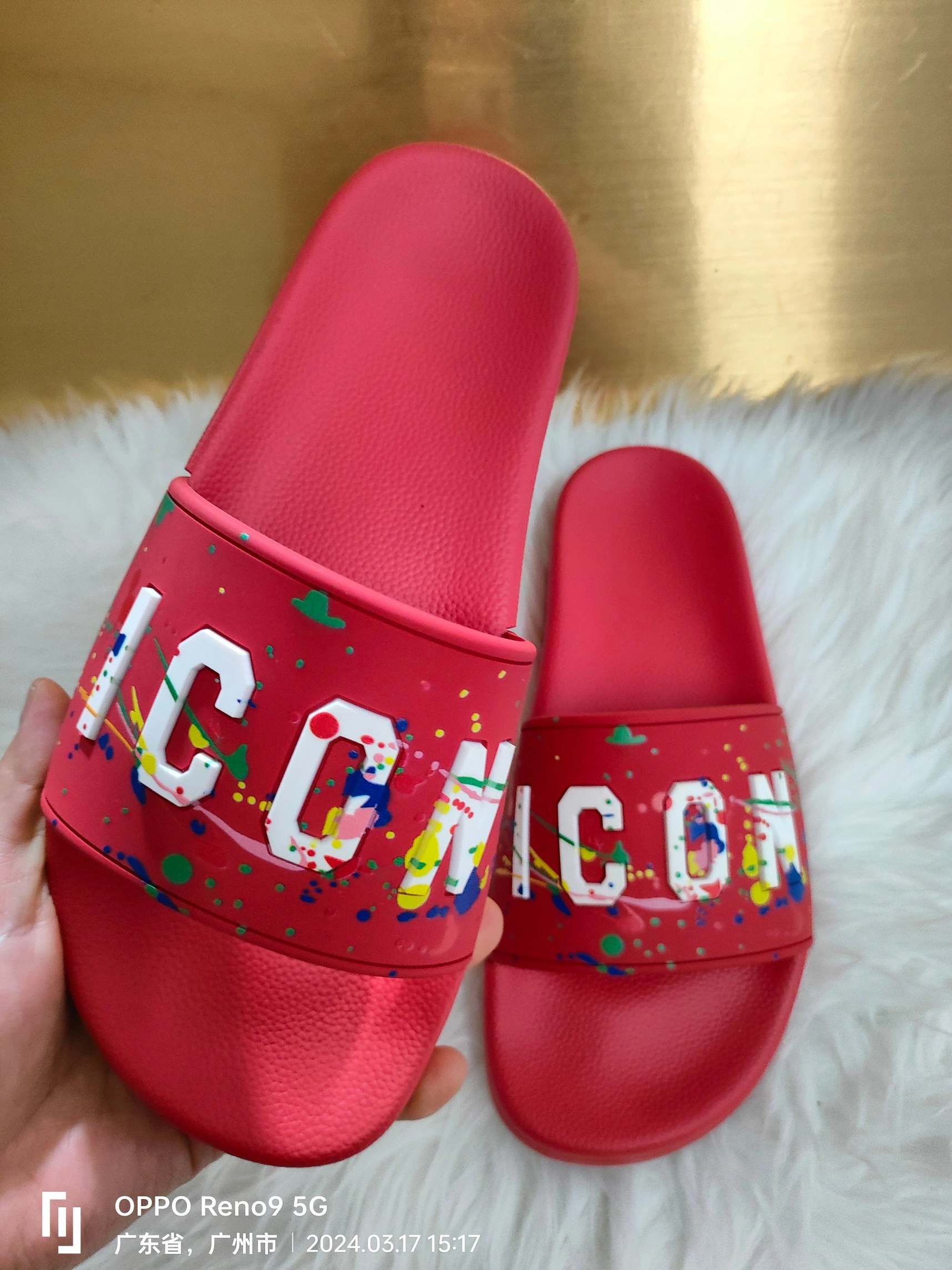 Elegant 6439 Dsquared Slippers For Women