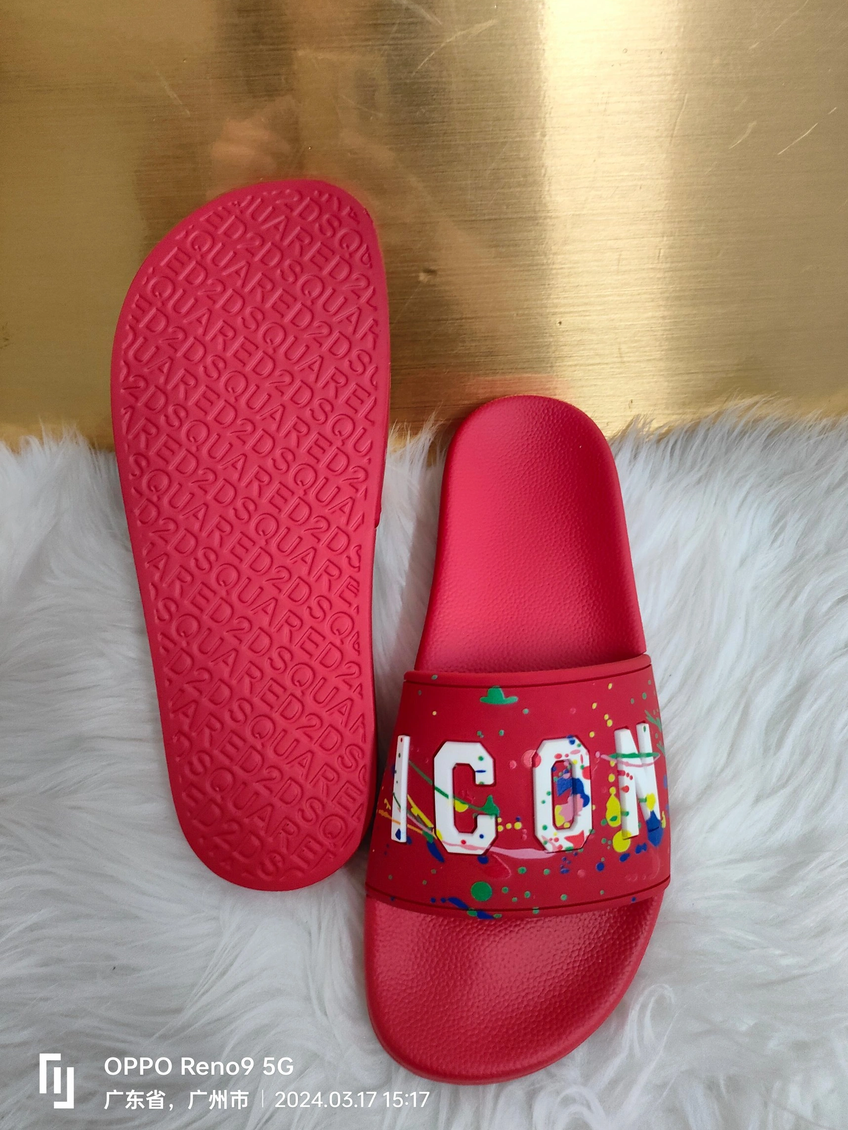 Elegant 6439 Dsquared Slippers For Women