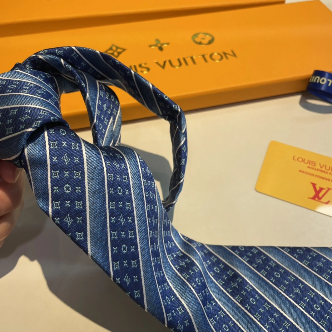 Elegant 6477 Louis Vuitton LV Necktie For Men