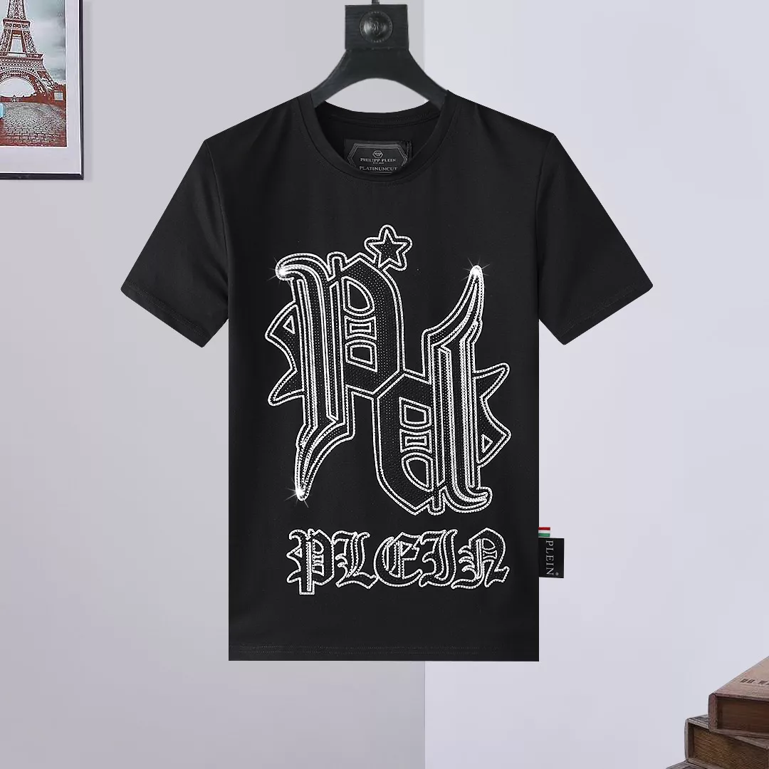 Elegant 6501 Philipp Plein PP T-Shirts Short Sleeved For Men