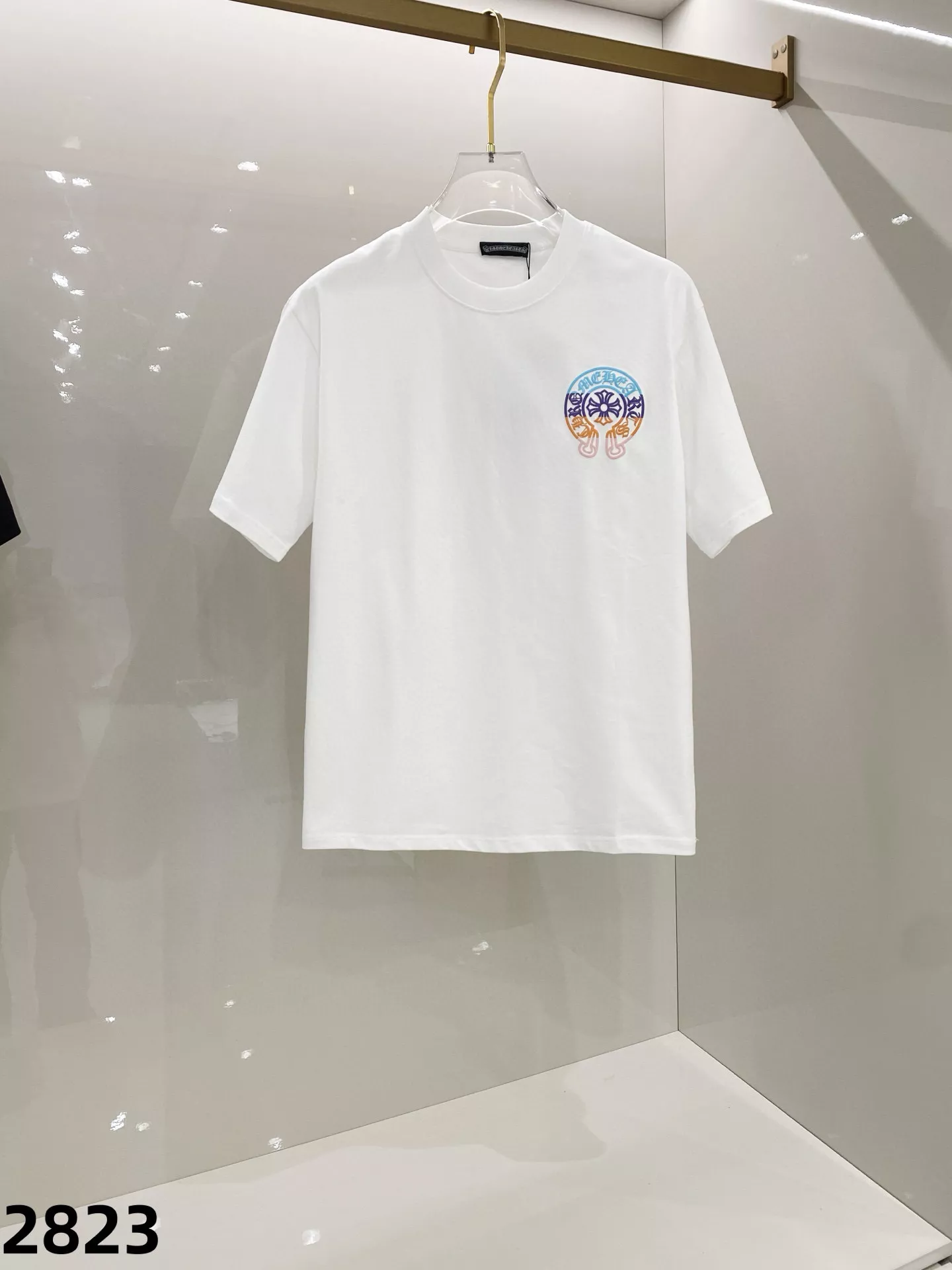 Elegant 657 Chrome Hearts T-Shirts Short Sleeved For Unisex