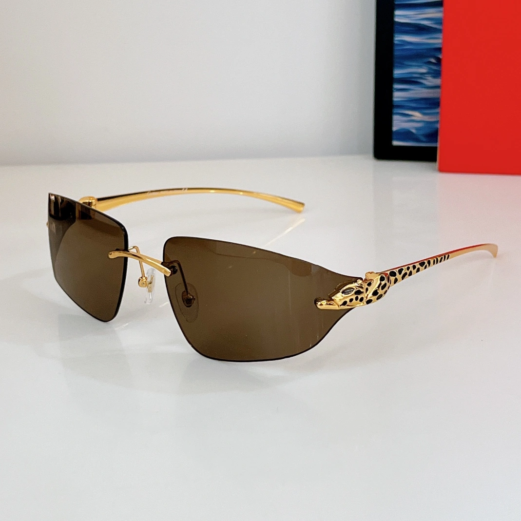 Elegant 6740 Cartier AAA Quality Sunglassess