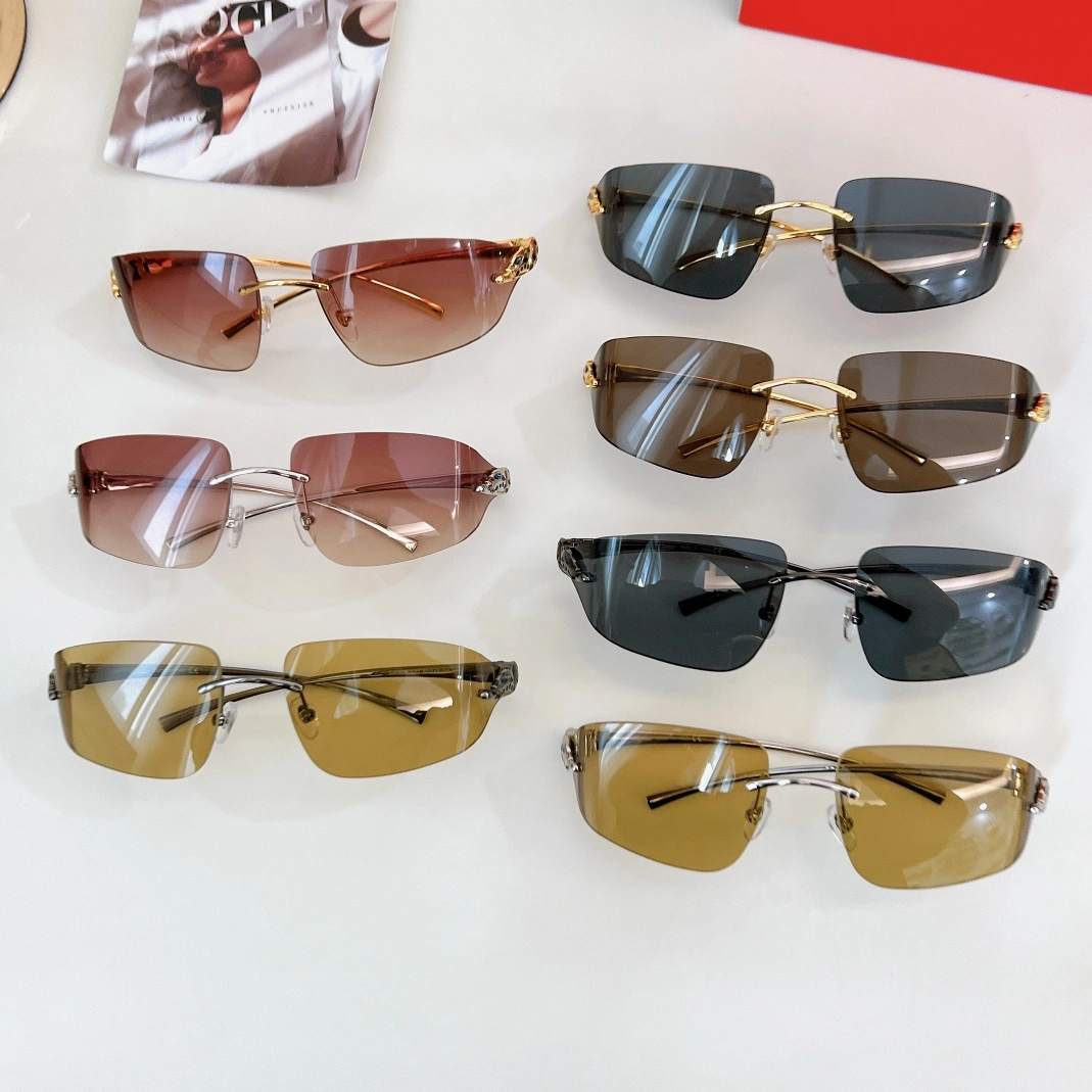 Elegant 6740 Cartier AAA Quality Sunglassess
