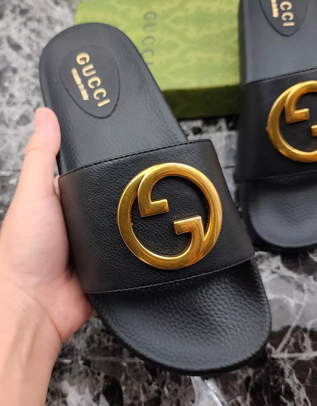 Elegant 6810 Gucci Slippers For Men