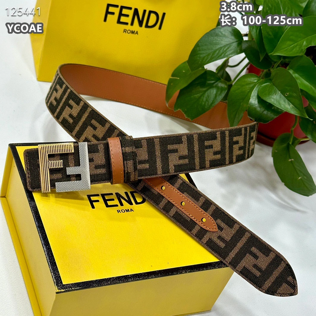 Elegant 6934 Fendi AAA Quality Belts For Men