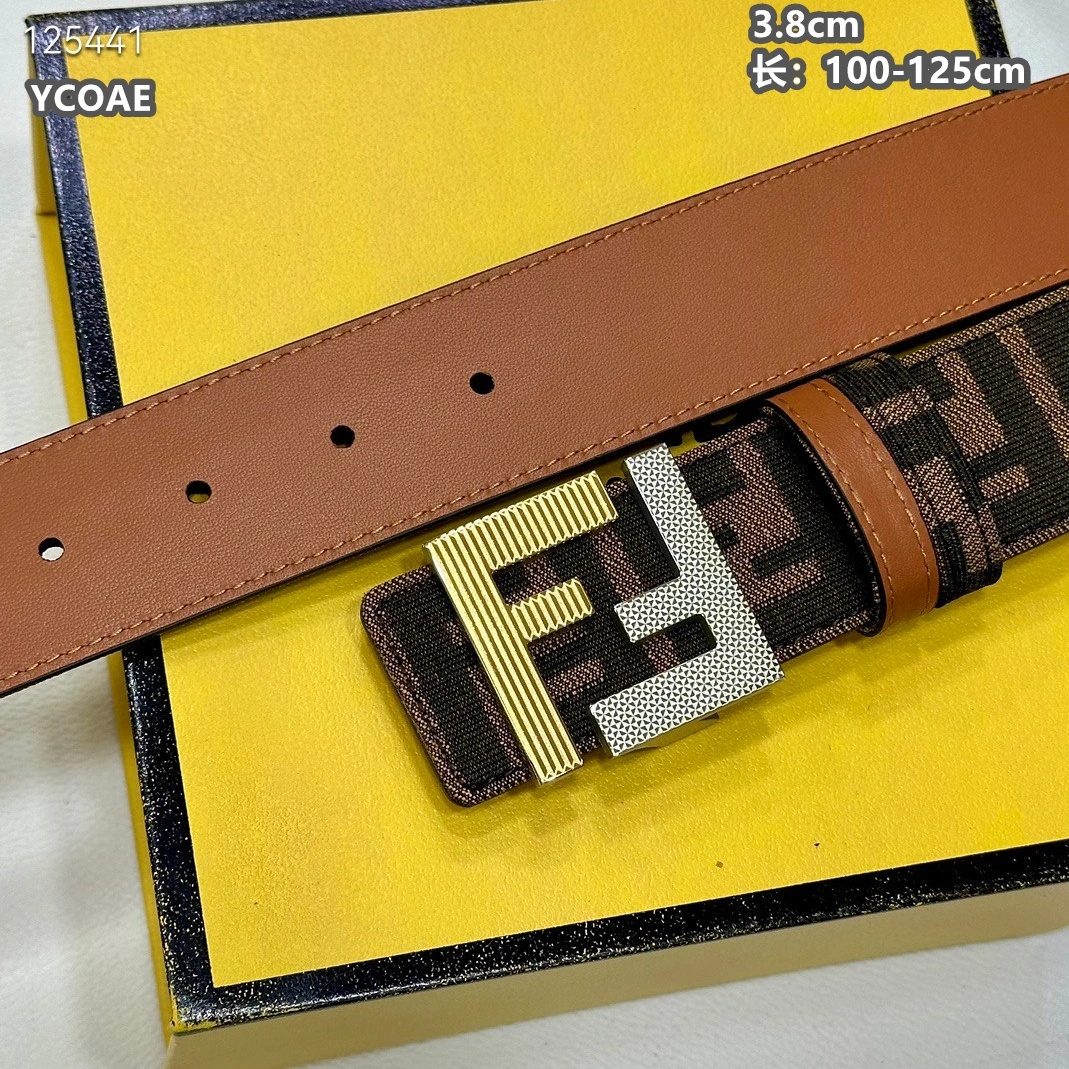 Elegant 6934 Fendi AAA Quality Belts For Men