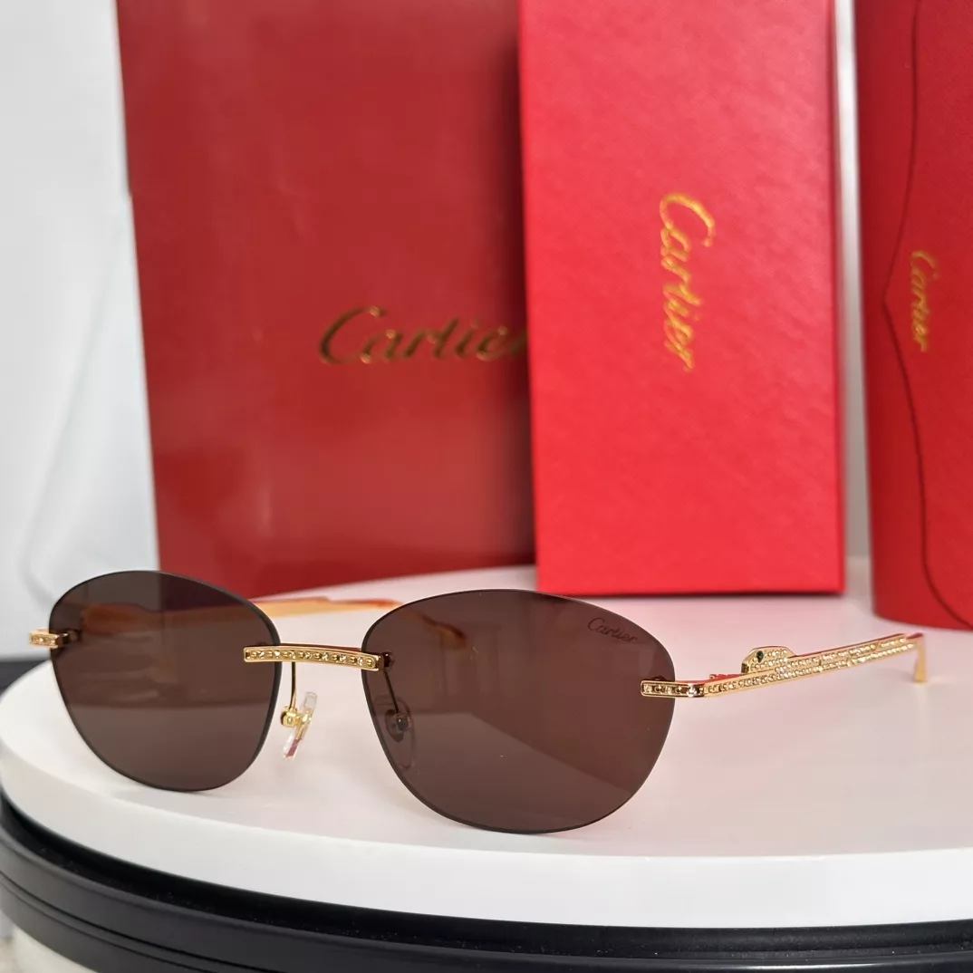 Elegant 7201 Cartier AAA Quality Sunglassess