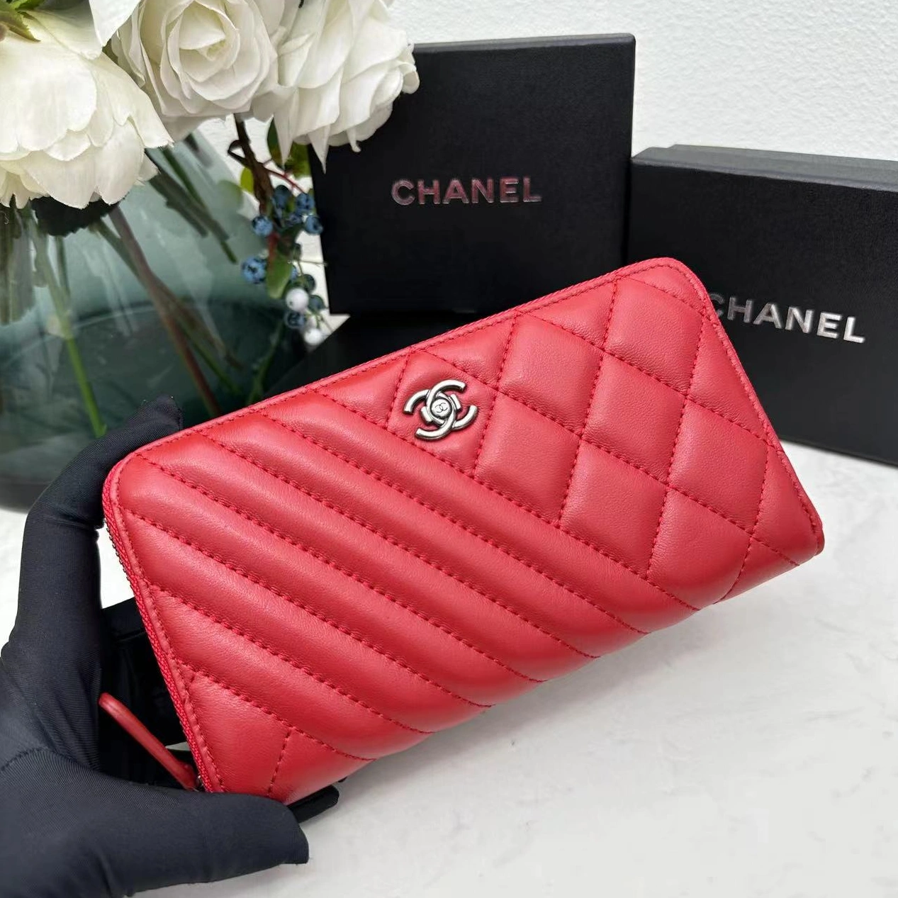 Elegant 7363 Chanel AAA Quality Wallets For Women