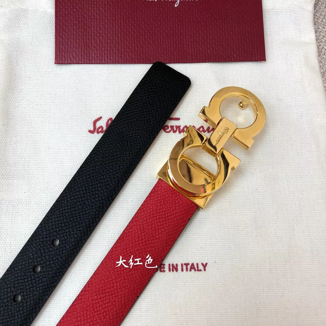 Elegant 7614 Salvatore Ferragamo AAA Quality Belts In 2.5cm For Women