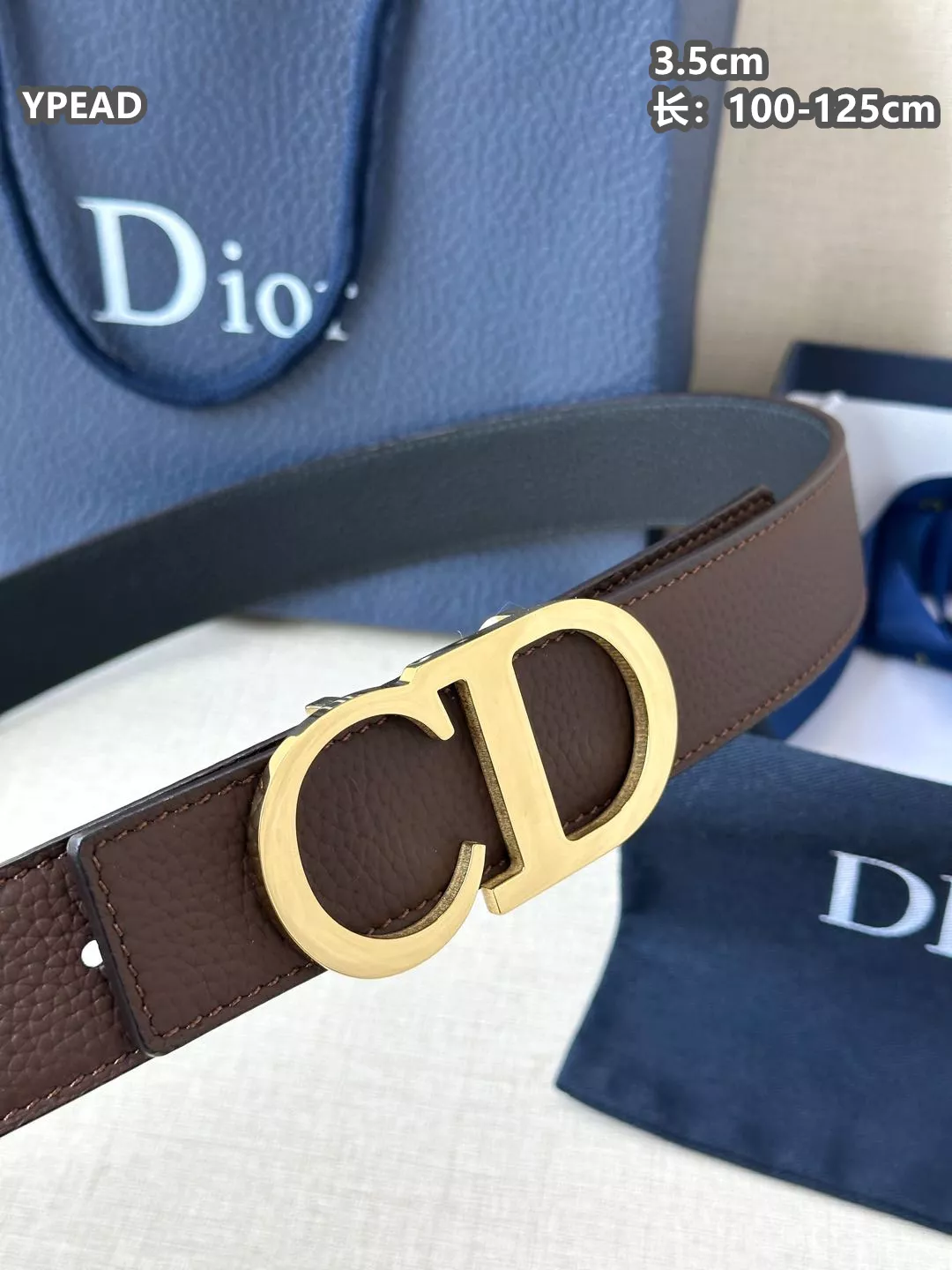 Elegant 7668 Christian Dior AAA Quality Belts For Men