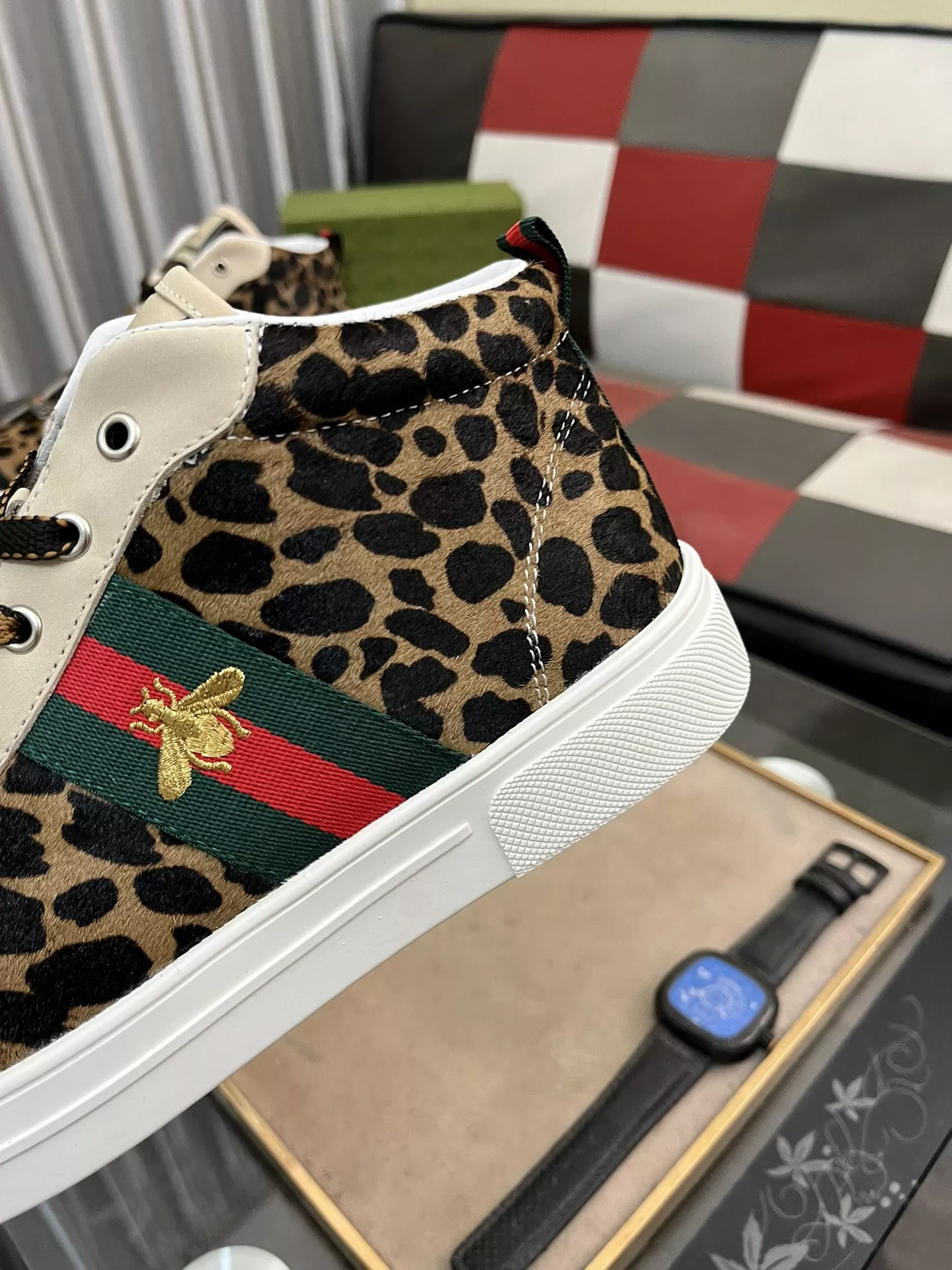 Elegant 7708 Gucci High Tops Shoes For Men